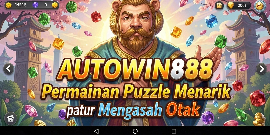 Tampilan gameplay seru dari AUTOWIN88 dengan tantangan puzzle menarik.