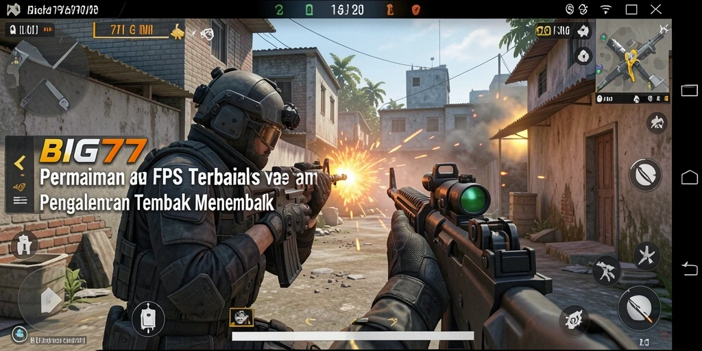 Gameplay BIG77 dengan aksi tembak menembak yang mendebarkan.