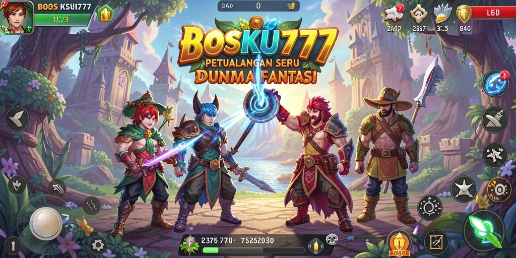 Gameplay menarik dalam dunia petualangan BOSKU777 yang penuh tantangan.