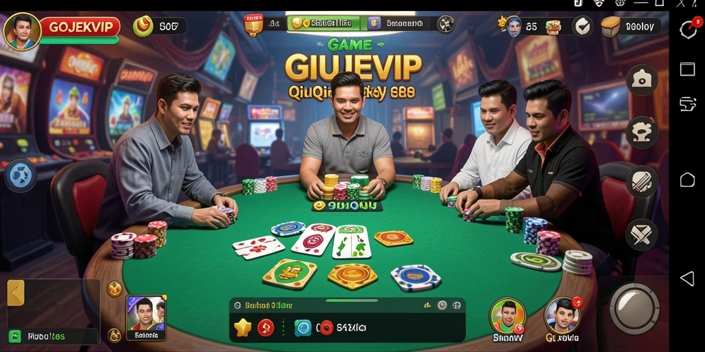 Tampilan gameplay seru dari GOJEKVIP yang menarik.