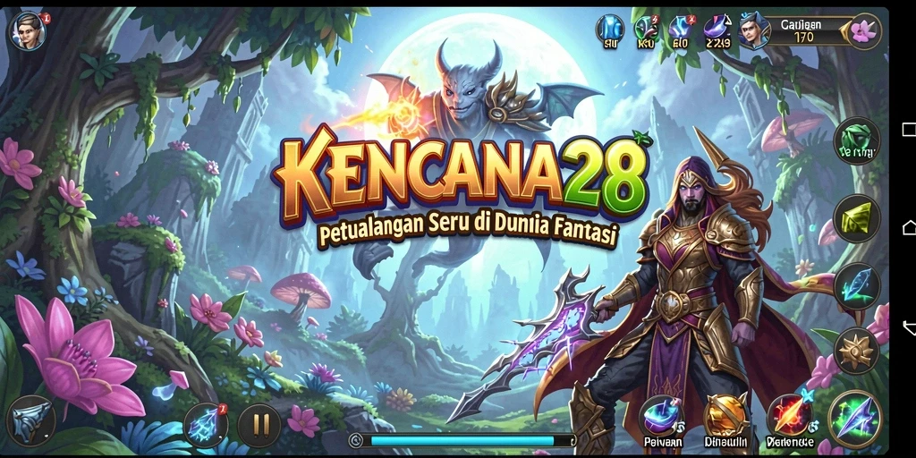 Gameplay KENCANA28 yang penuh petualangan dan tantangan.
