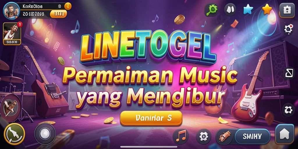 Tampilan gameplay LINETOGEL yang penuh warna dan menarik.
