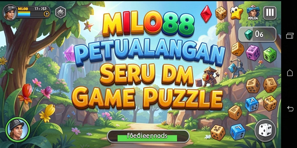 Tampilan gameplay <strong>MILO88</strong> yang menarik dengan berbagai teka-teki.
