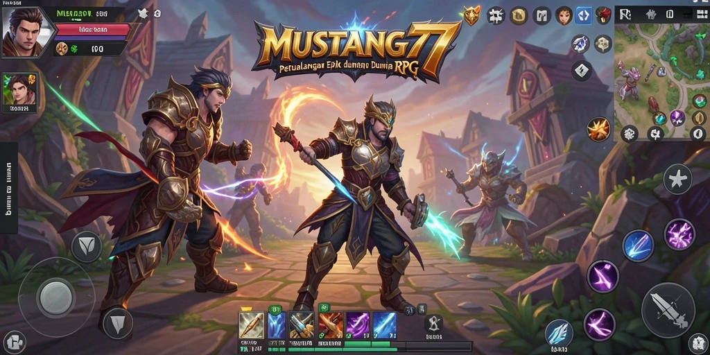 Gameplay seru di MUSTANG77 dengan karakter dan petualangan epik.