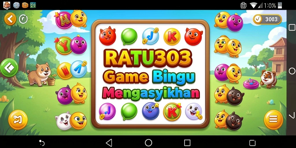 Tampilan gameplay menegangkan dalam RATU303 yang seru.
