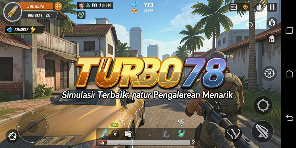 Tangkapan layar TURBO78 menampilkan akselerasi kendaraan dalam berbagai kondisi.