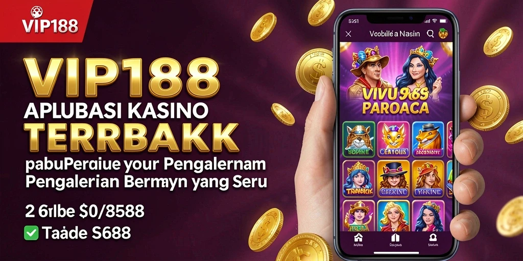 Screenshot dari permainan Kasino VIP188 menunjukkan grafik yang memukau dan gameplay yang mendebarkan.